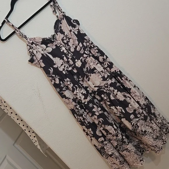 Anthropologie Floral Midi Dress MP - Picture 2 of 11